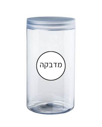 צנצנת 1000 מ"ל שקוף